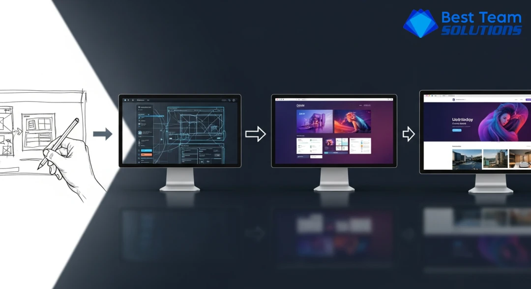 Quy Trình Thiết Kế Website Chuyên Nghiệp Từ A–Z Tại BestTeam Solutions